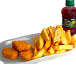 Kids 4 Pcs Chicken Nuggets 