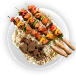 Large Mixed Kebab Meal 
