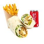 Chicken Strip Wrap Meal 