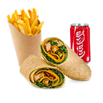 Chicken Fillet Wrap Meal 